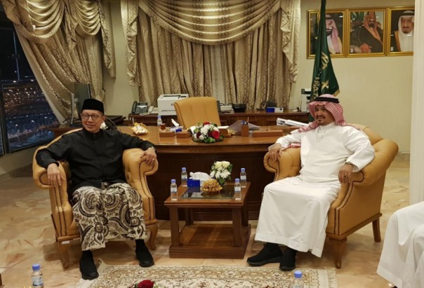 Menag RI dan Menteri Haji dan Umrah Arab Saudi