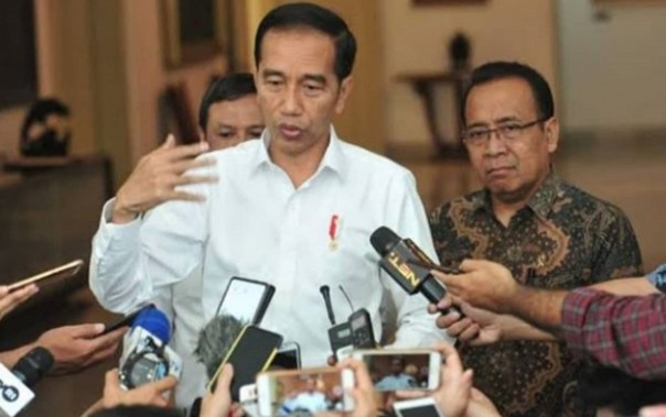 Tangkapan layar video tanggapan Presiden Jokowi di hari Anti Korupsi Sedunia. 