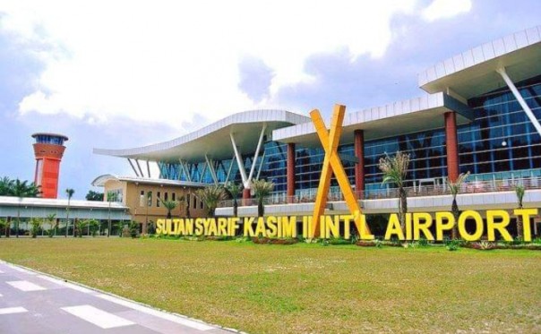 Bandara Sultan Syarif Kasim II Pekanbaru.