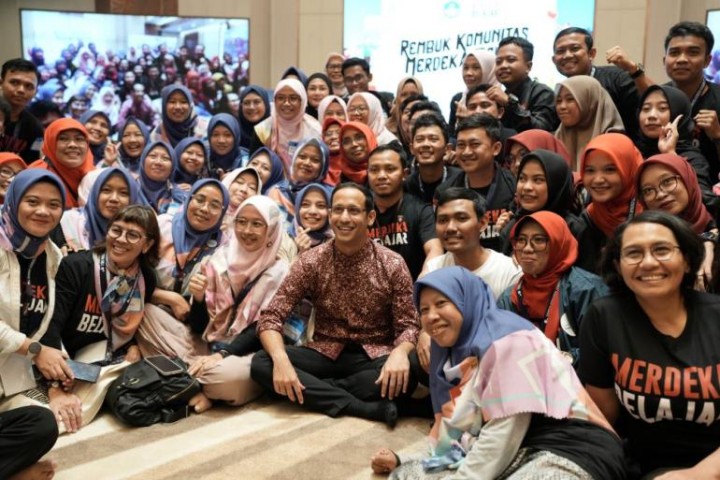 Mendikbudristek Gelar Silaturahmi Dan Dialog Dengan Komunitas Merdeka Belajar