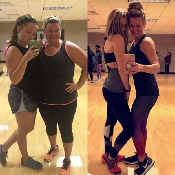 The story of a woman who lose her weight 64 kg because one dance