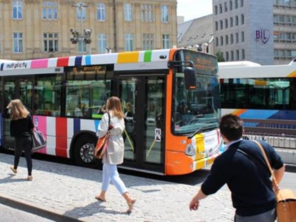 Transportasi umum di Luxembourg City. Foto: int 