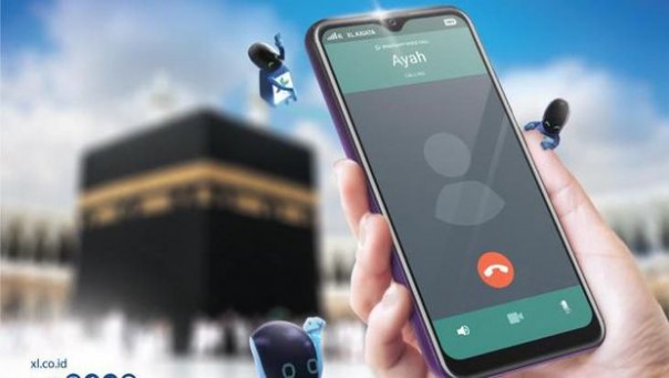 Layanan promo paket roaming untuk jamaah haji (Dok. xl axiata)