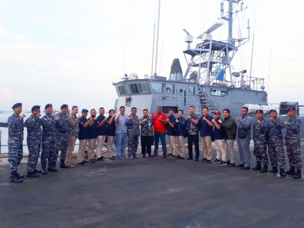 KPw BI Riau gelar layanan kas keliling ke wilayah 3T menuju 7 pulau bersama TNI AL (istimewa)