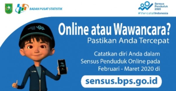 Pendaftaran sensus penduduk secara online