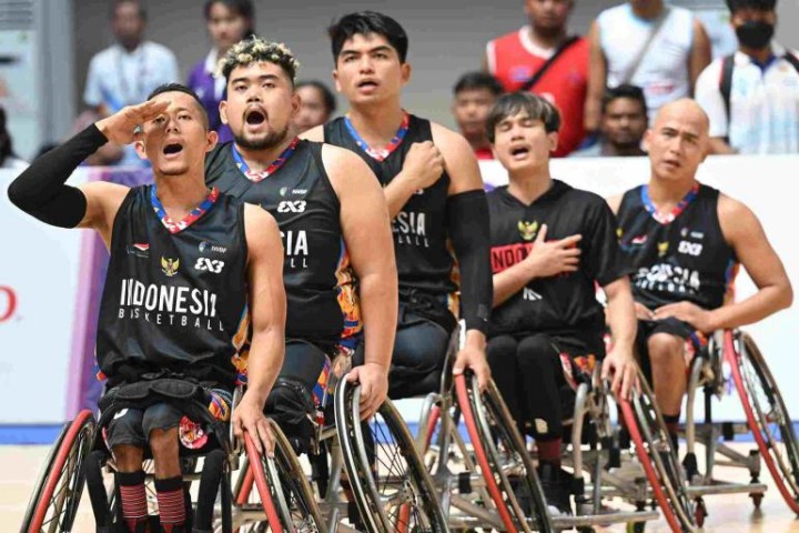 Timnas Wheelchair Basketball 3x3 Indonesia Gagal Toreh Prestasi di APG XII Kamboja