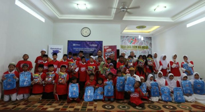 Ramadan 2024  Garuda Beverage Salurkan 1 000 Sepatu Untuk Siswa di Pulau Jawa