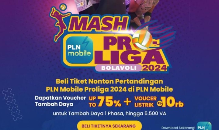Proliga 2024 Siap Digelar di Semarang  Banyak Promo Beli Tiket di PLN Mobile