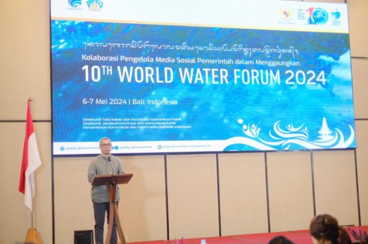 Kemenkominfo Geber Kementerian Lembaga Gaungkan World Water Forum 2024