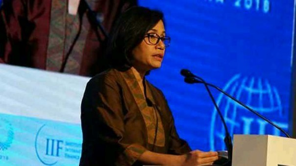 Sri Mulyani gave an explanation about the impact of US trade policies to the economic sector of Indonesia