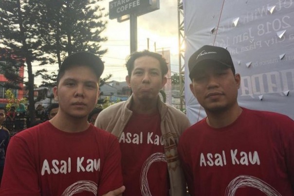 (dari kiri) personel grup musik Armada, Andit, Mai dan Rizal. Foto: int 