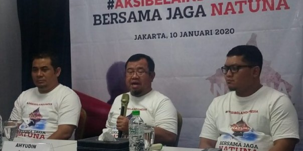 Konferensi pers ACT di Indonesia.