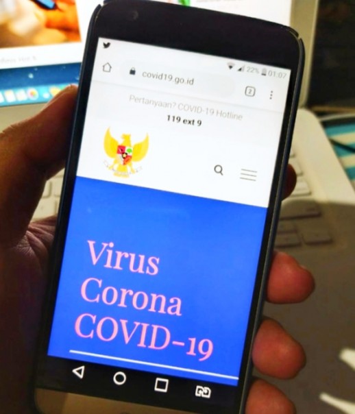 Pengguna layanan operator seluler Telkomsel diberi kemudahan untuk mengakses situs informasi resmi wabah Covid-19 di Indonesia dan dunia.
