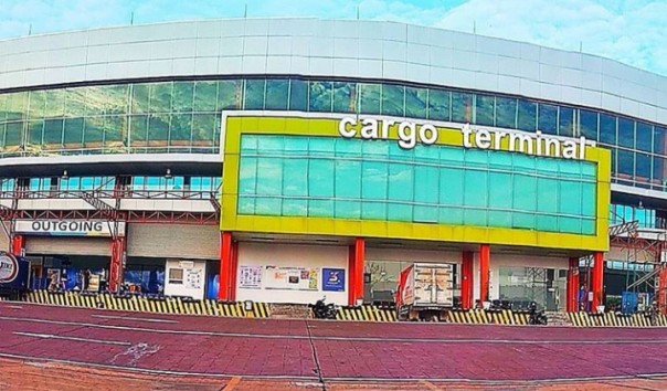 Terminal cargo bandara SSK II Pekanbaru. /Ist