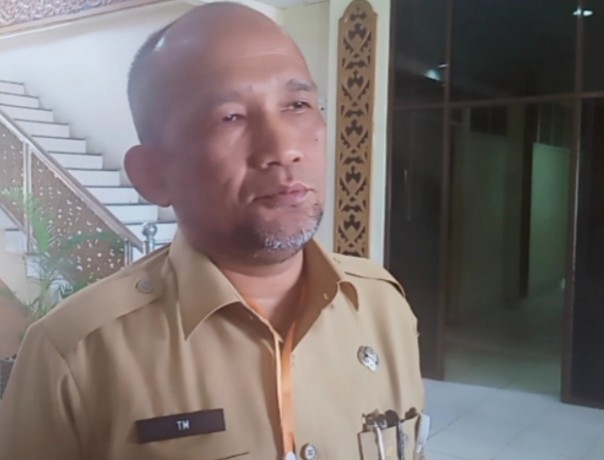 Sekretaris Daerah Kabupaten Pelalawan Tengku Mukhlis