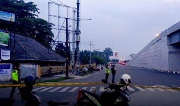 Tiga jalan utama di kota Pekanbaru ditutup pada malam takbiran.