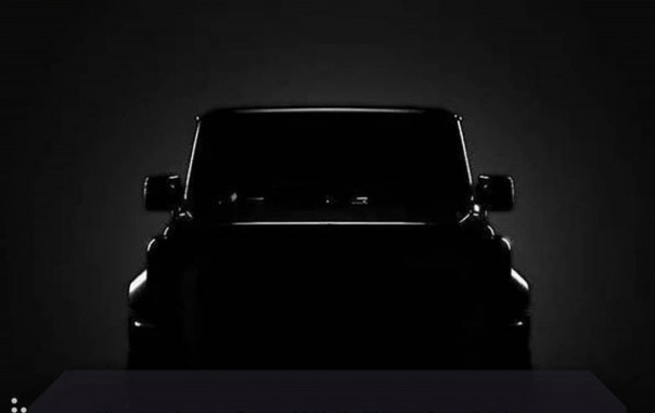 Siluet mobil SUV bernama Xiaomi Redmi Car.