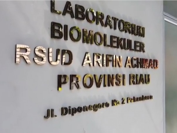 Labor Biomolekuler RSUD Arifin Achmad Provinsi Riau.