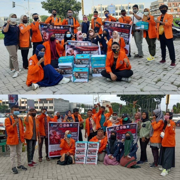 STIE Riau dalam aksi solidaritas kepedulian Lebanon
