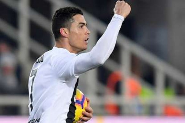 Bintang Juventus, Cristiano Ronaldo. 