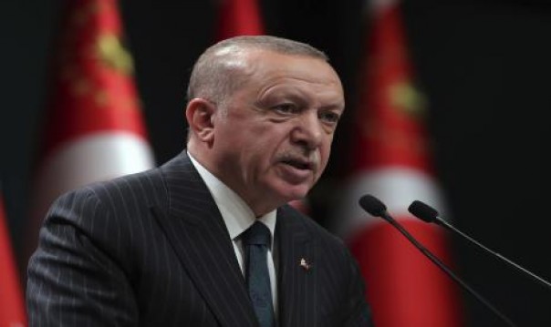 Presiden Turki Recep Tayyip Erdogan. 