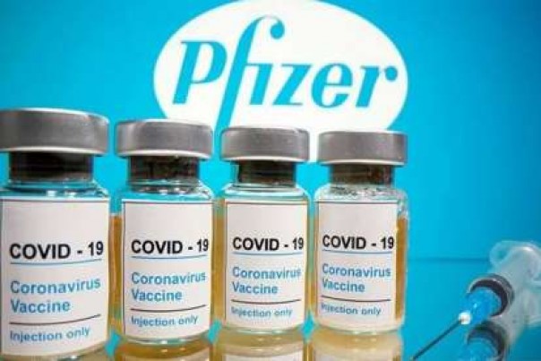 Kandidat vaksin virus corona buatan Pfizer. 
