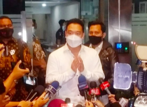 Michael Yukinobu de Fretes alias Nobu (MYD) menyampaikan permohonan maaf usai menjalani pemeriksaan sebagai tersangka selama 11 jam oleh penyidik Polda Metro Jaya, Senin (4/1/2021). /Ist