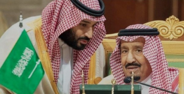 Raja Salman dan MBS. /Saudi royal court