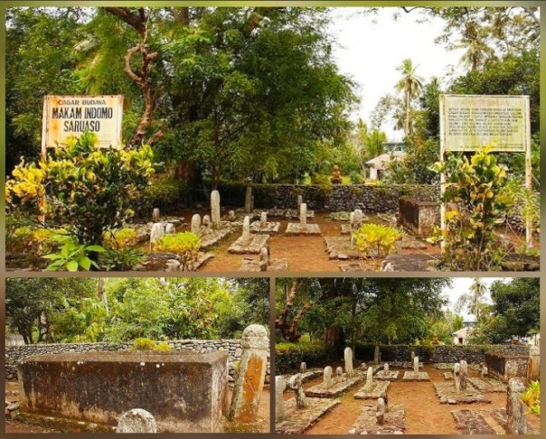Situs cagar budaya komplek makam Indomo. /Dok. bpcb_sumbar.