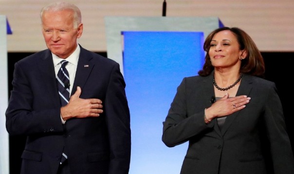 Presiden dan wakil presiden terpilih Amerika Serikat, Joe Biden dan Kamala Harris. /Dok Reuters