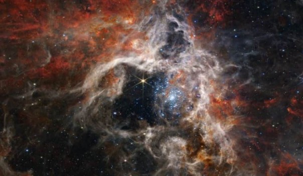Teleskop Webb NASA menangkap tarantula kosmik sejauh 161.000 tahun cahaya