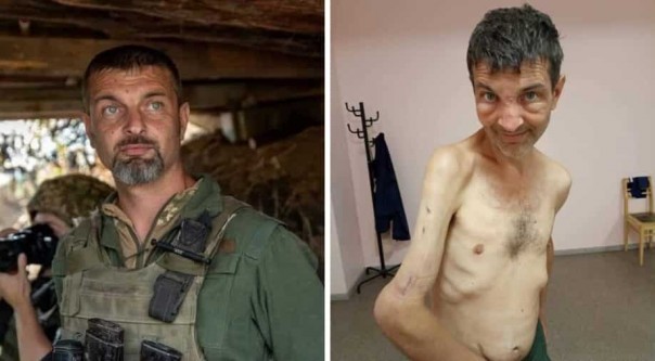 Ukraina merilis gambar mengejutkan 'sebelum dan sesudah' tentara yang dibebaskan dari tahanan Rusia