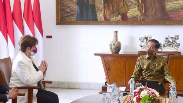 Jokowi Bangga, Dirut IMF Puji Perekonomian Indonesia 