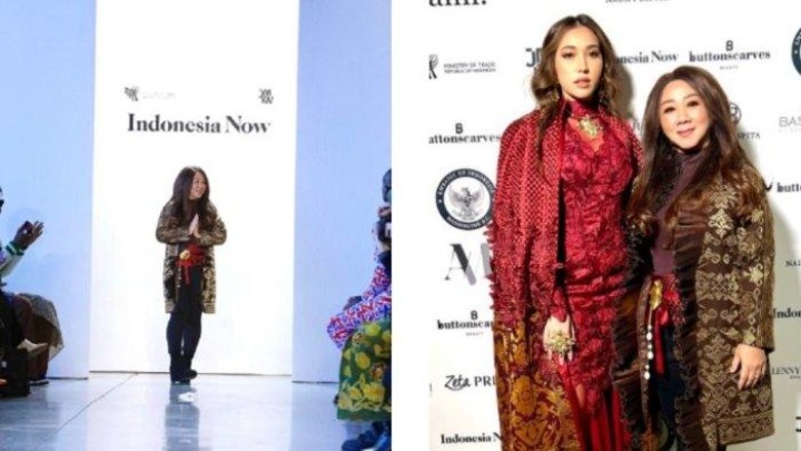 Cerita Desainer Lenny Hartono Kenalkan Songket Tenun Bali di Perhelatan New York Fashion Week 2023