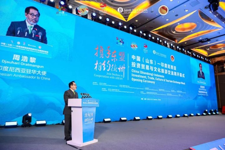 Indonesia China  Shandong  Exchange Week Dubes Djauhari  Hubungan Bilateral RI China Tertinggi Dalam Sejarah