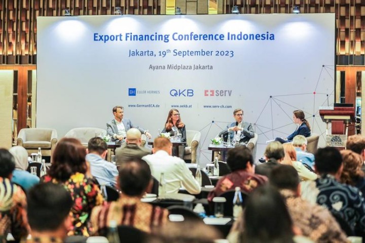 Tertarik Ekonomi Indonesia Jerman  Austria dan Swiss Gelar Konferensi Pembiayaan Ekspor di Jakarta