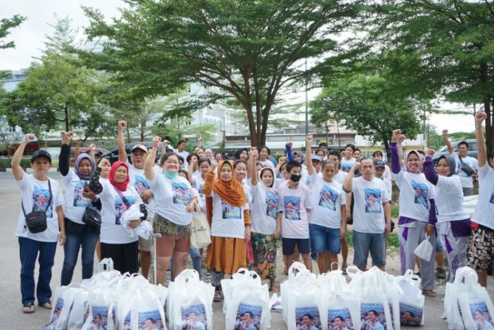 Relawan Mas Gibran Ajak Warga Riau  Kepri Dan Jatim Ikuti Kegiatan Sosial