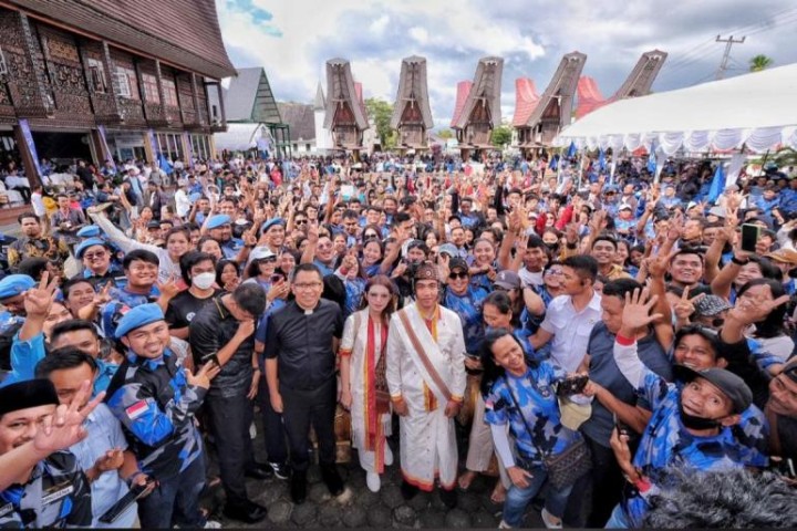 Hadiri Apel Siaga Brigsena GAMKI  Gibran Minta Ciptakan Pemilu Damai