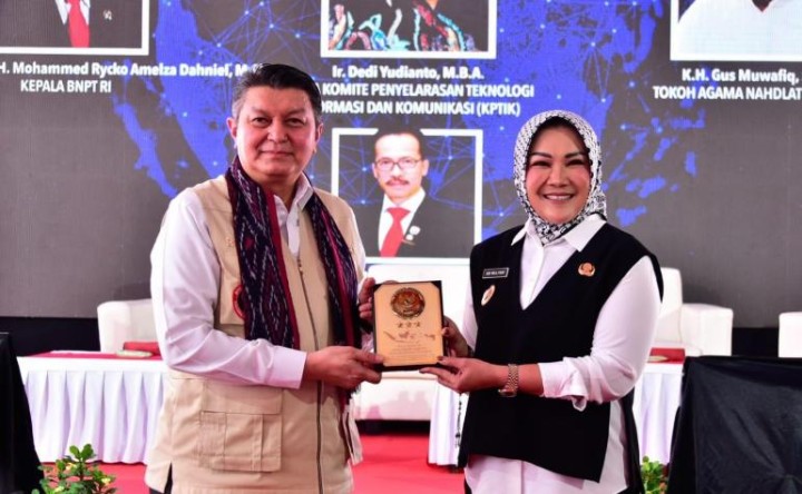 Tangkal Terorisme  BNPT Gandeng KPTIK Luncurkan Warung NKRI Digital