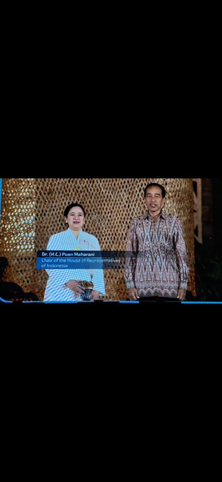 Dihadiri Puan  Jokowi Jamu Makan Malam Tamu Negara World Water Forum Ke 10