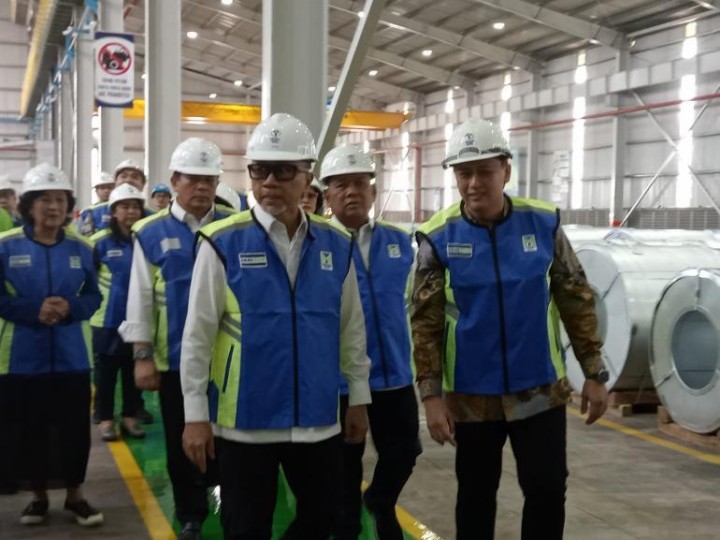 Bikin Surplus Neraca Perdagangan  Mendag Jempolin Ekspor Tata Logam Group