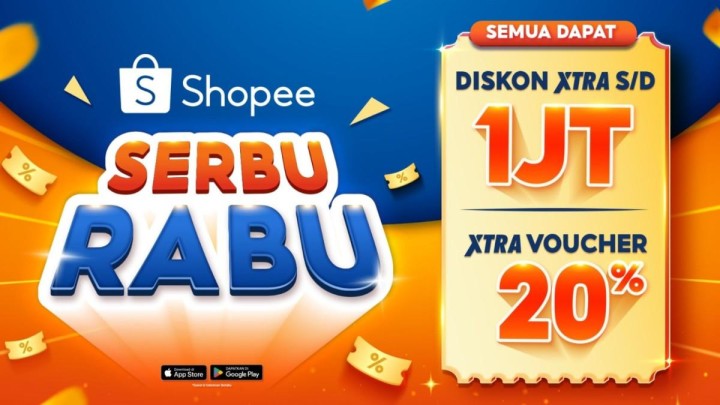 Tengah Minggu Makin Seru, Makin Untung bareng Promo XTRA Serbu Rabu di Shopee